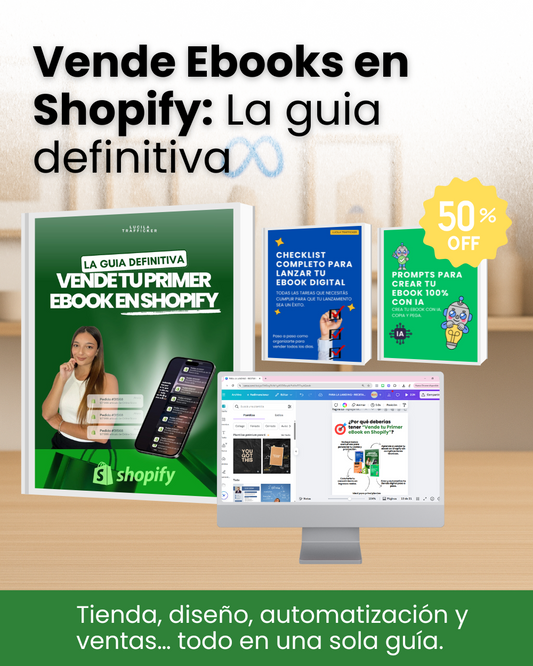 Vende Ebooks en Shopify: La guia definitiva
